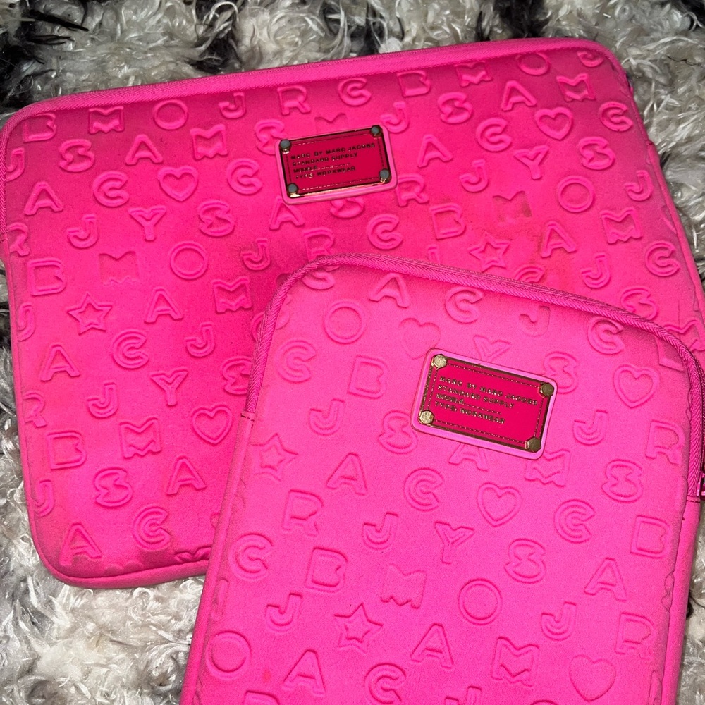 Marc Jacobs iPad and laptop holders